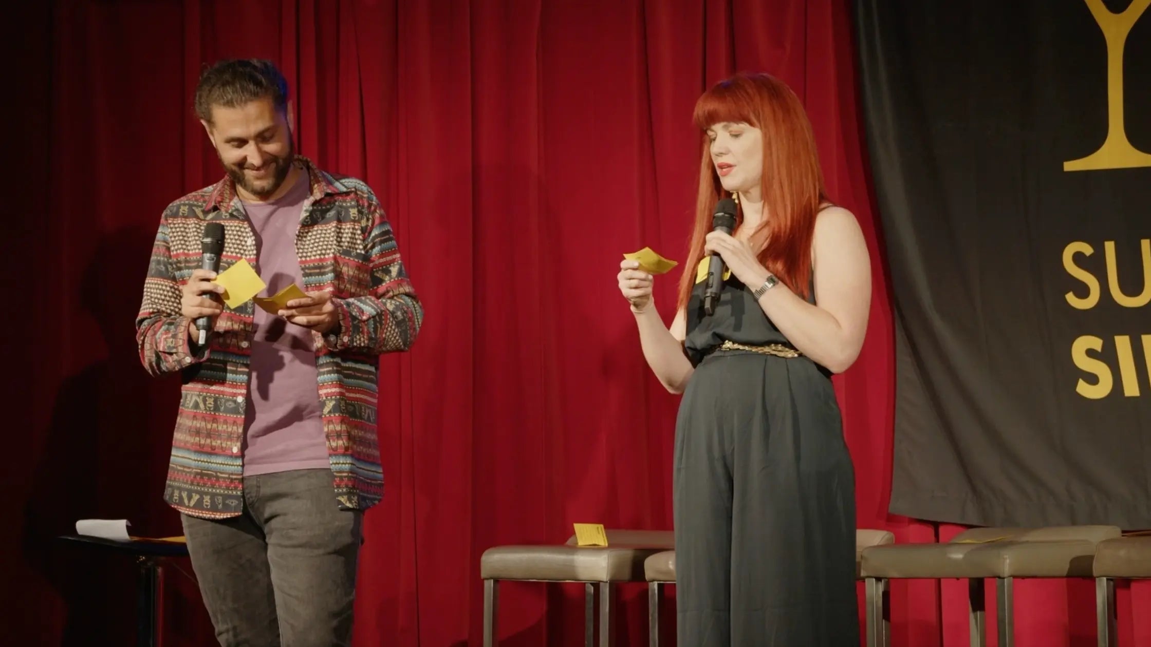 hilarious and strange dating stories from our Sunday Singles comedy dating game show event.